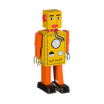 Robot lilliput geel-oranje groot