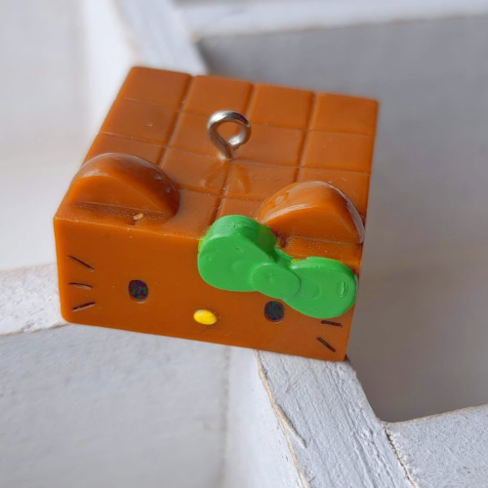 Bedel hello kitty caramelblokje groen