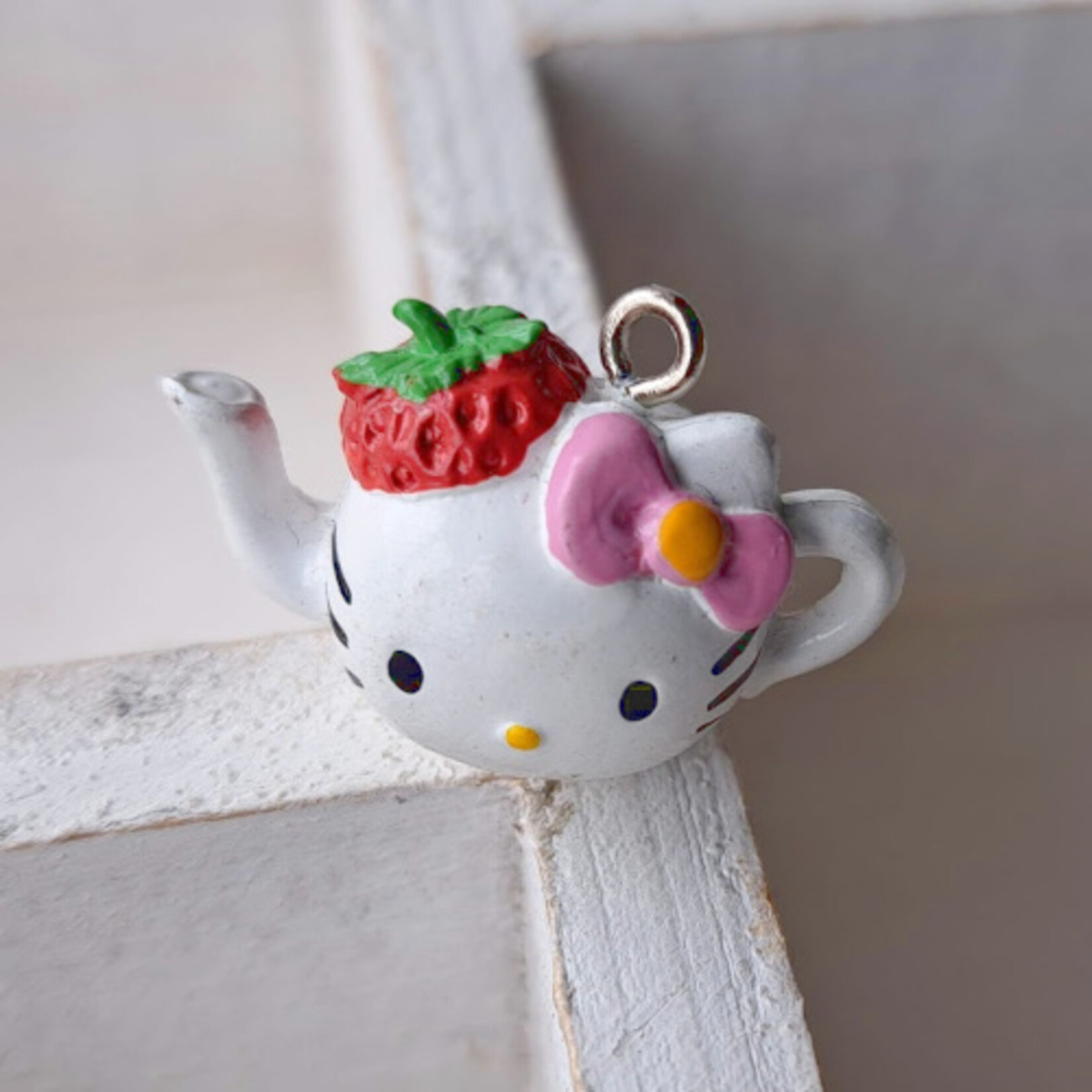 Bedel hello kitty theepot roze