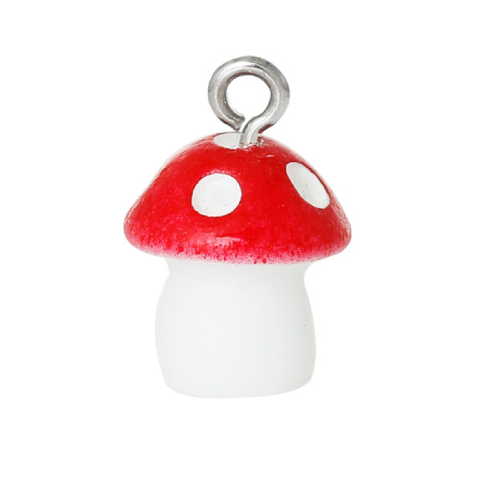 Bedel paddenstoel rood met witte stippen