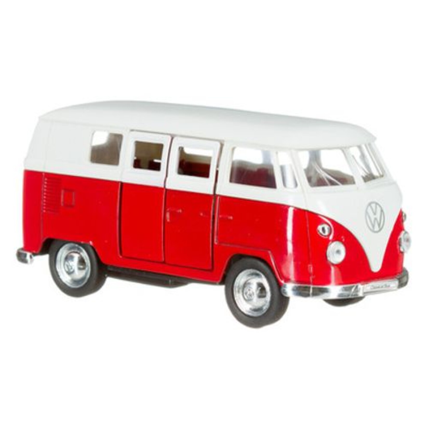 Mechato VVolkswagenbus diecast mini (diverse kleuren)