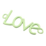 Tussenstuk love pastel groen (1x)