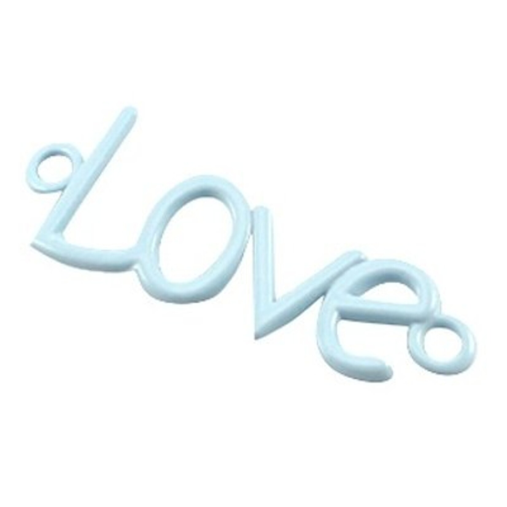 Tussenstuk love pastel blauw (1x)