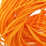 Elastiekdraad oranje 0,8 mm (3m)