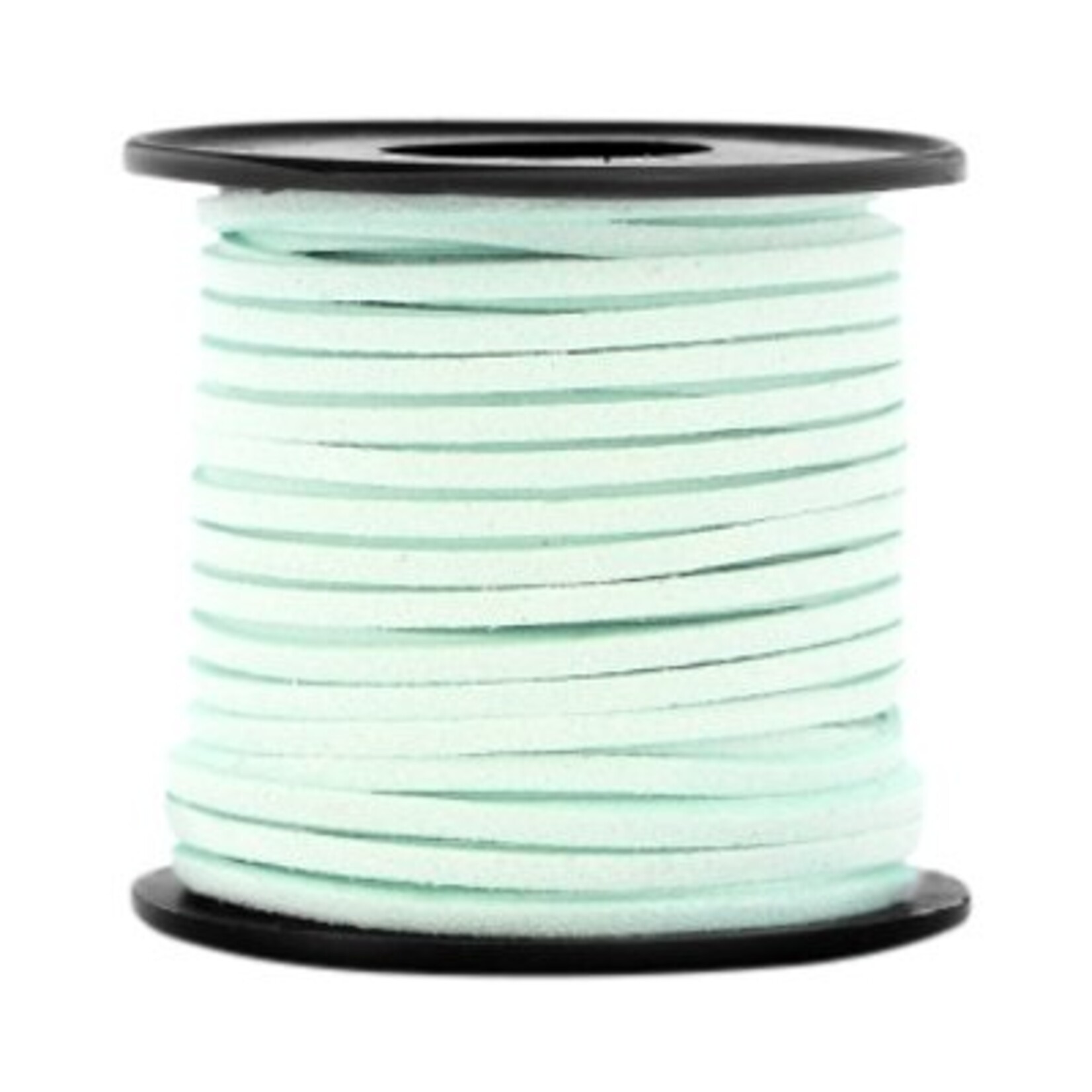 Imitatiesuede licht mint 3 mm (p/m)