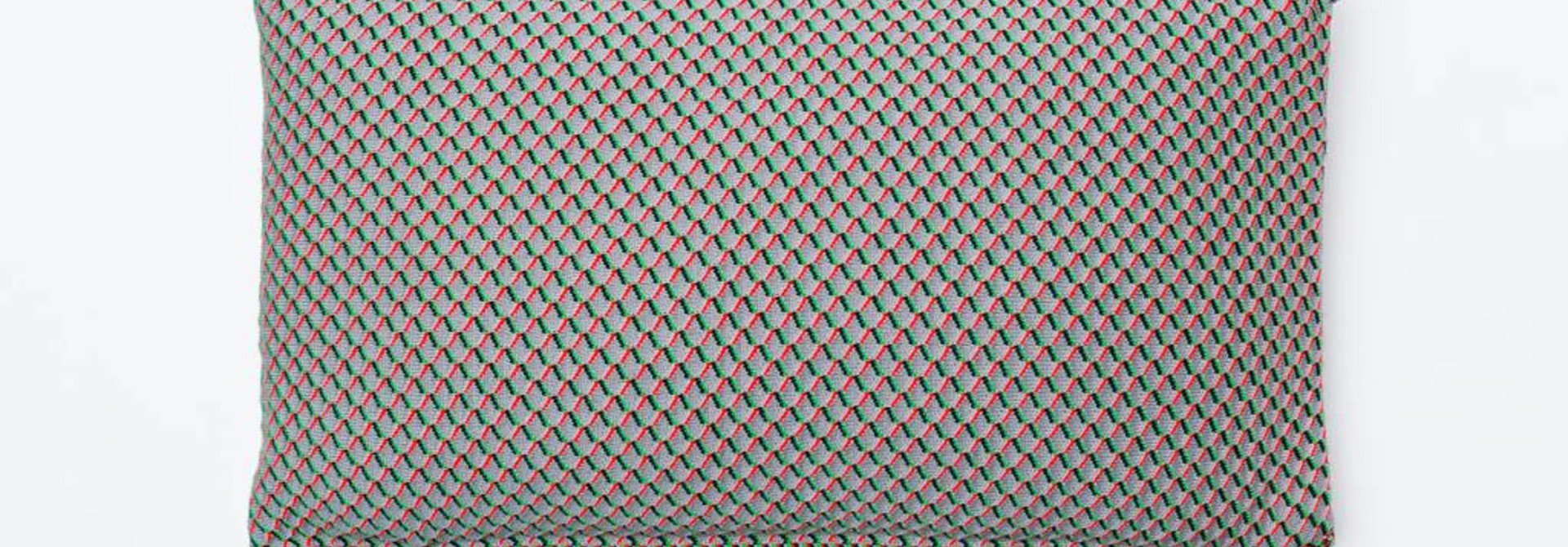 Grid Knit cushion