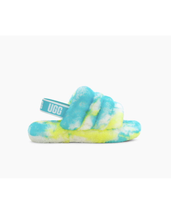 Fluff Yeah Slide Marble Blauw