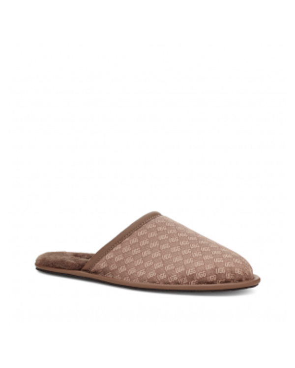 Scuff Jacquard Brown