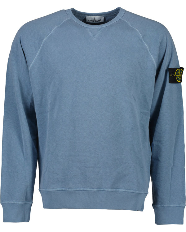 66360 Washed Sweater Blau