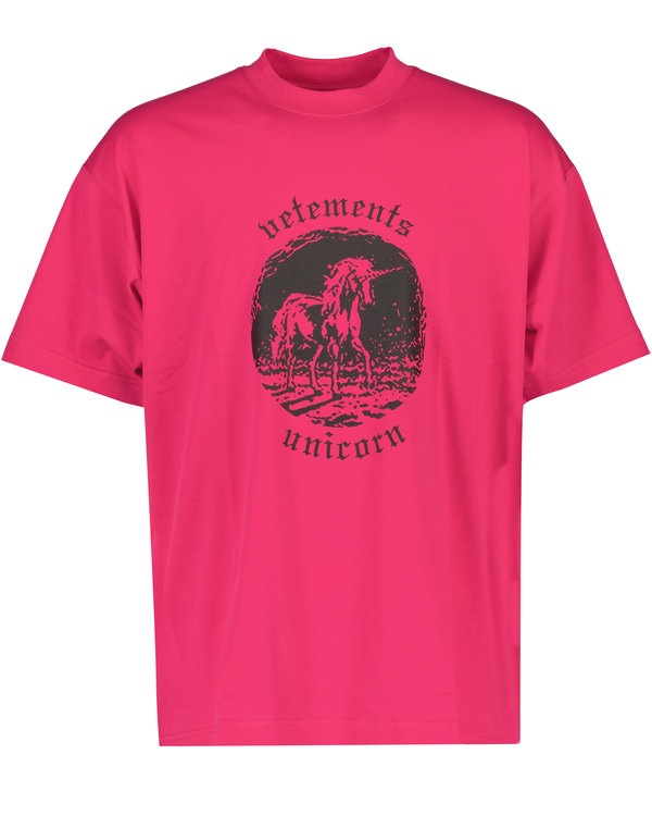 Double Unicorn T-shirt Pink