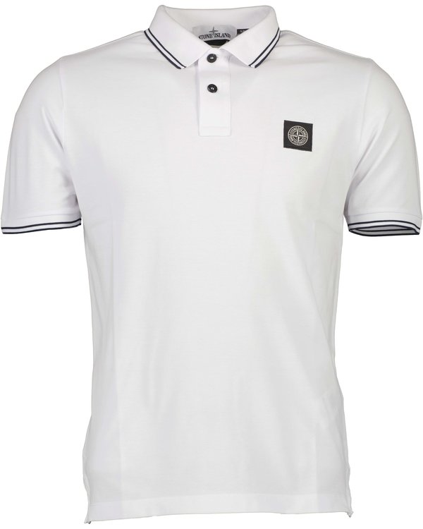 22S18 Basic Polo Weiß