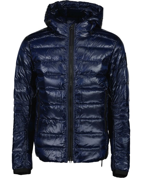 Crofton Hoody Jacket Black Disc Blauw