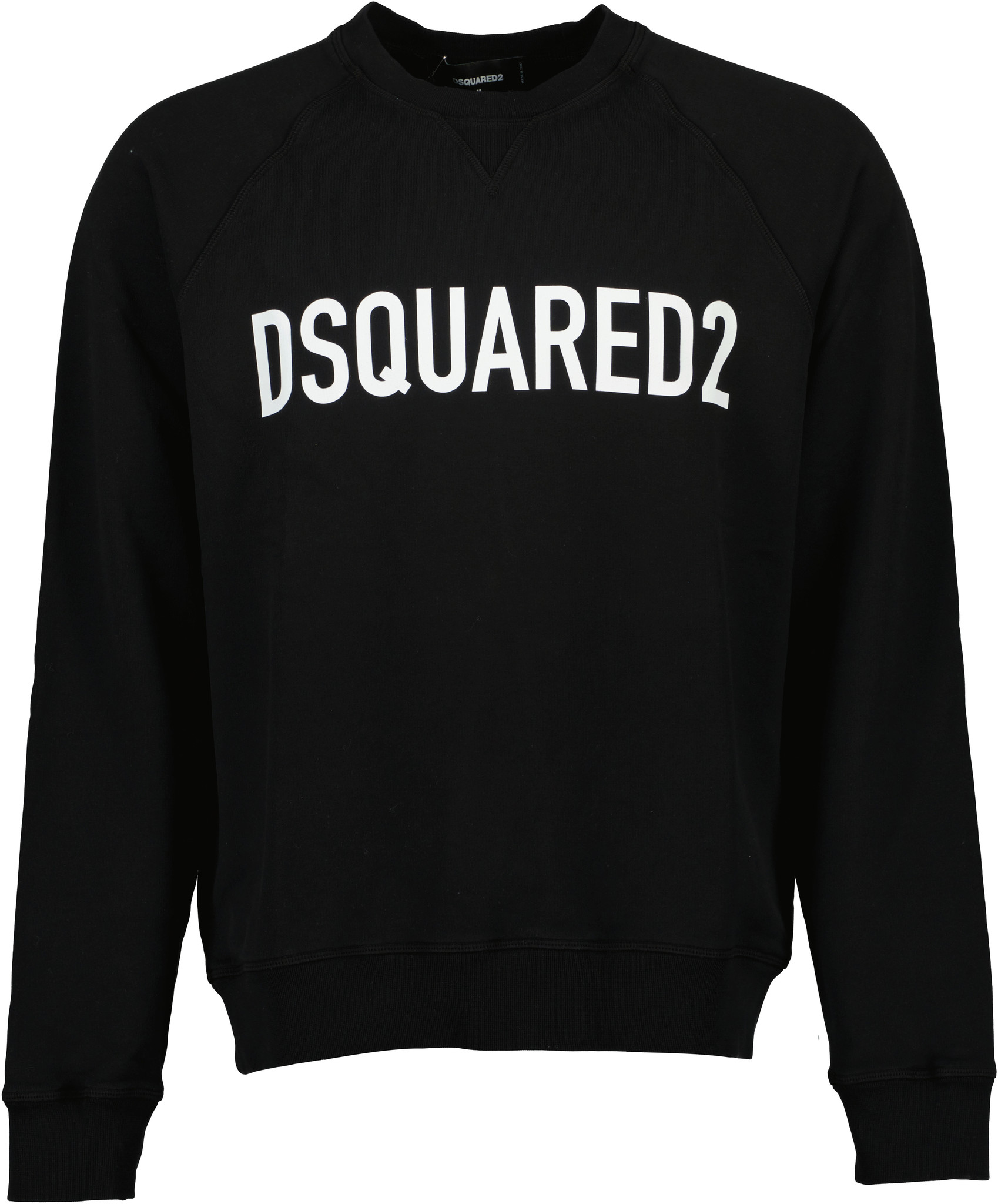 kort hengel shit Dsquared2 Logo Cool Raglan Sweater Zwart - Beachim