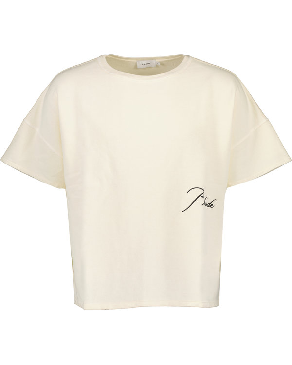 Pique Reverse T-shirt Weiß
