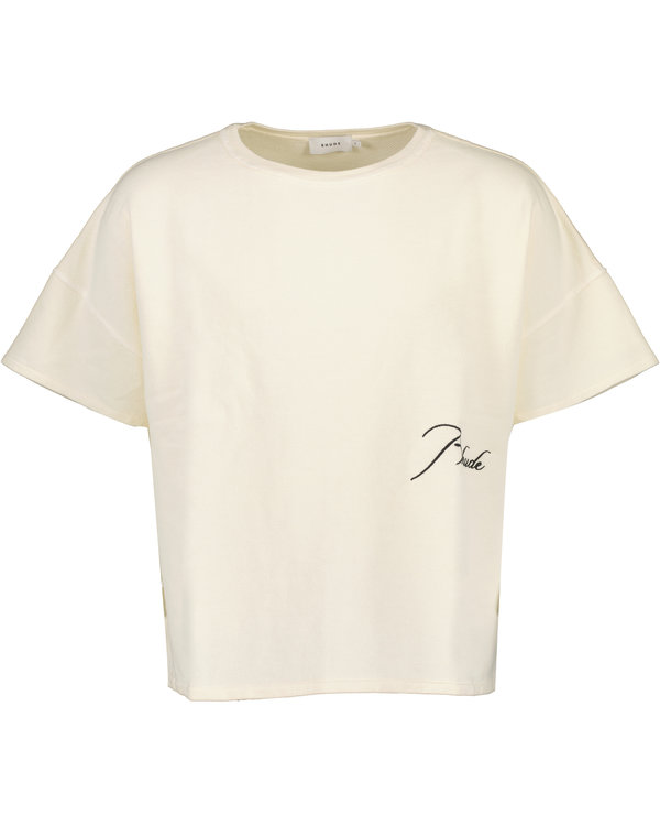 Pique Reverse T-shirt Wit