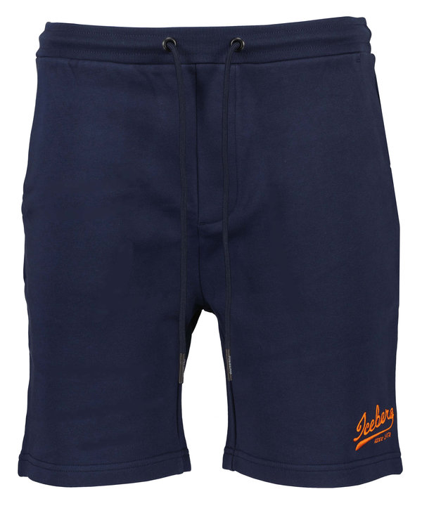 Embroidered Logo Shorts Navy