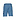 64651 Fleece Shorts Blauw