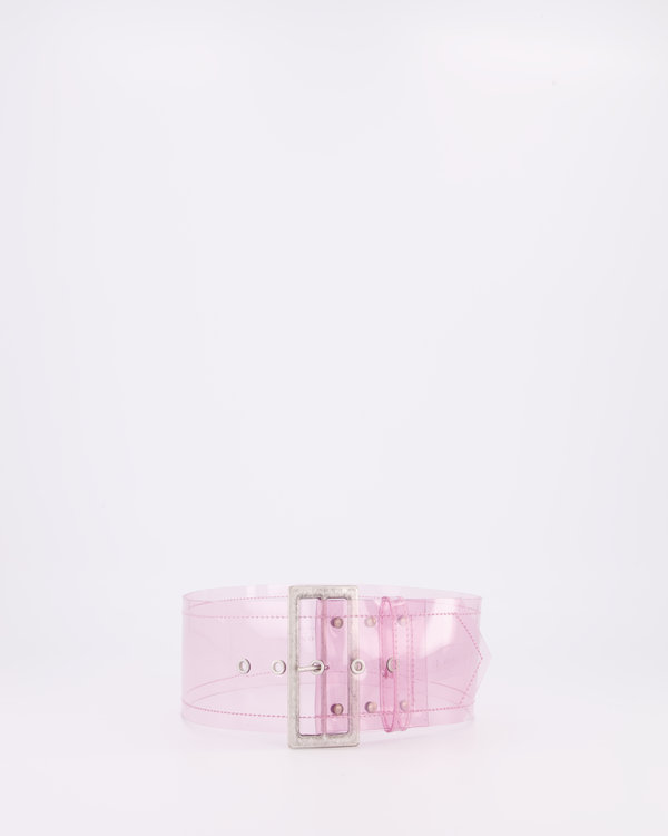 Transparent Belt Pink