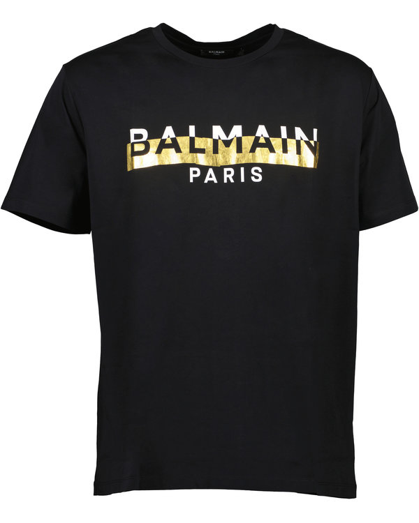 Foil Tape T-shirt Black/Gold