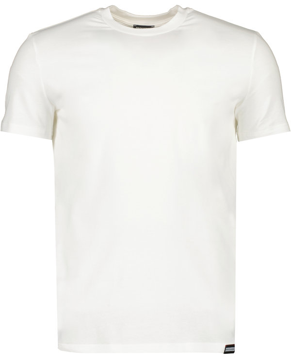 Neck Back Logo T-Shirt  Weiß