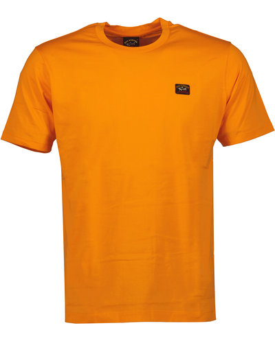 Paul & Shark Men's Knitted T-Shirt Oranje