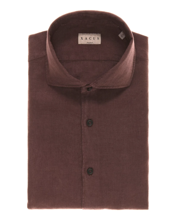 Linen Shirt Brown