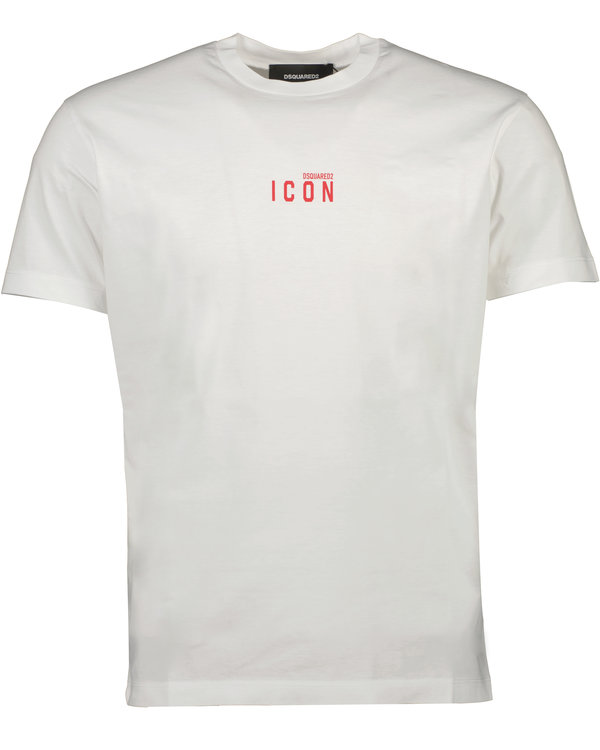 Icon T-shirt White Red