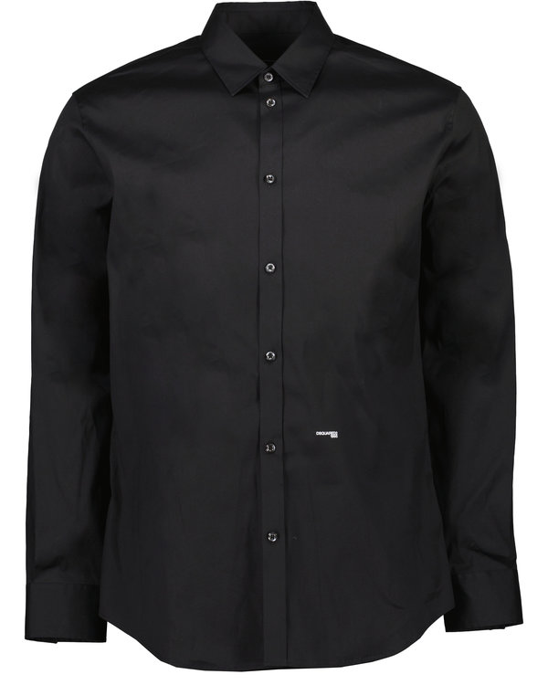 Mini Logo Relax Shirt Black