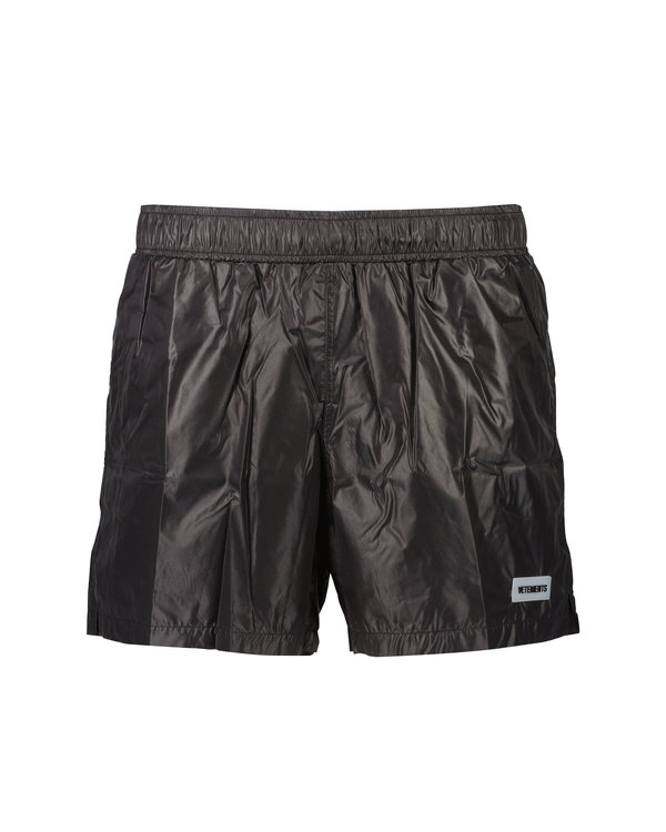 Logo Swim Shorts Black