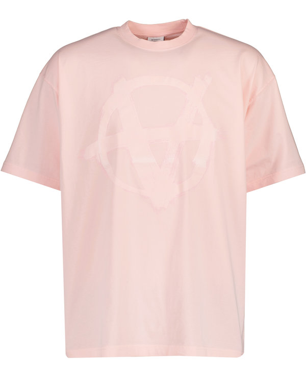 Double Anarchy Logo T-shirt Pink