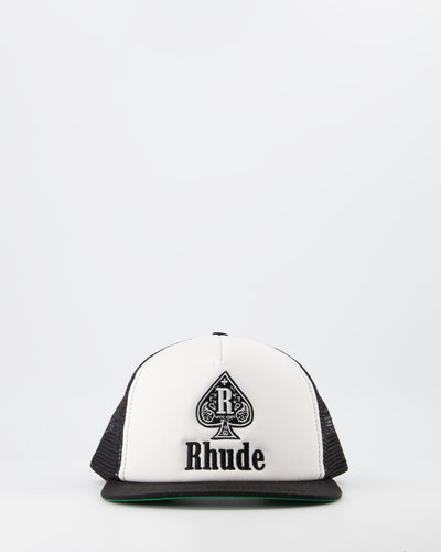 Rhude Spade Trucker Cap Zwart/Wit