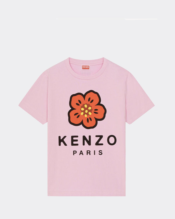 Boke Flower T-shirt Pink