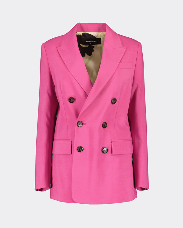 New York DB Jacket Pink