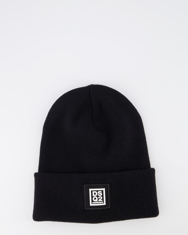 Knit Beanies Logo Schwarz