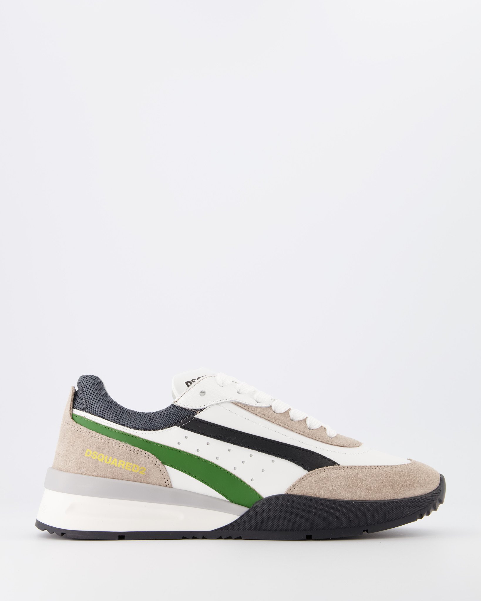 Dsquared2 Original Lace Up Sneakers Wit - Beachim