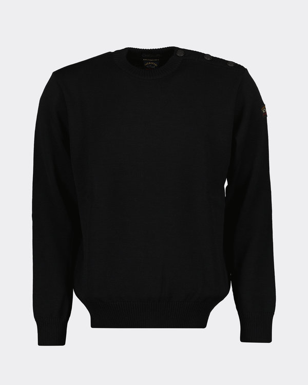 Men's  Knitted Sweatshirt Black