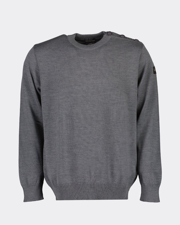 Men's  Knitted Sweatshirt grey