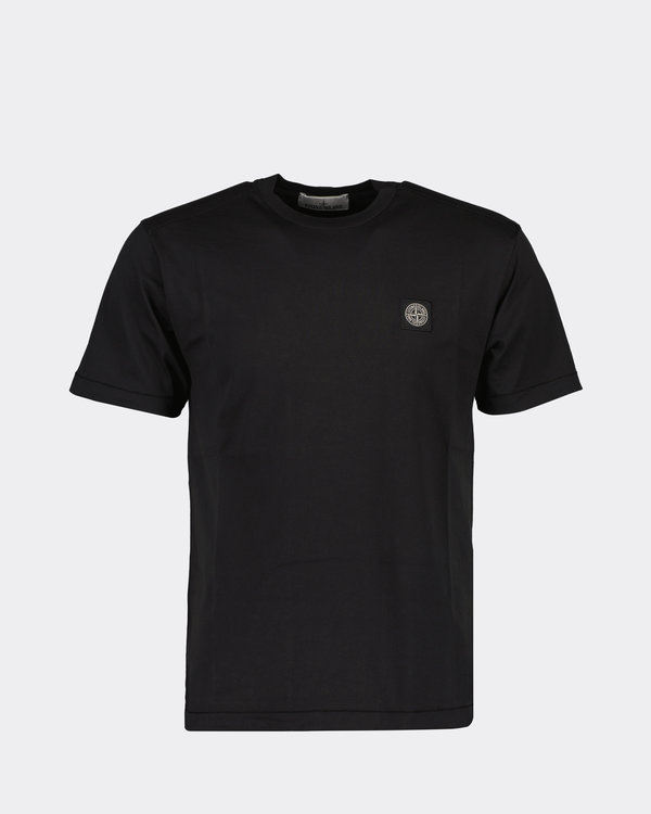24113 Basic T-shirt Zwart