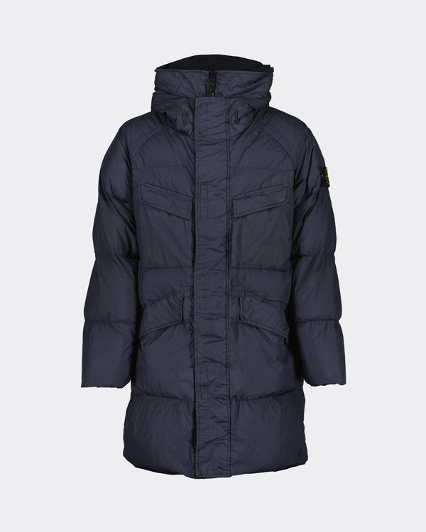 70123 Garment Dyed Crinkle Reps R-NY Down Jacket Navy