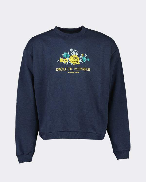 Sweater Fleur Navy