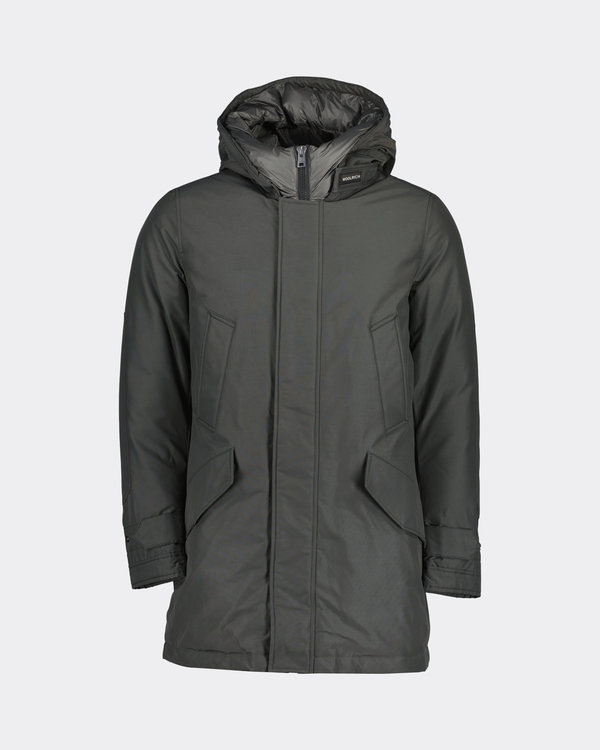 Polar High Collar Parka Grijs