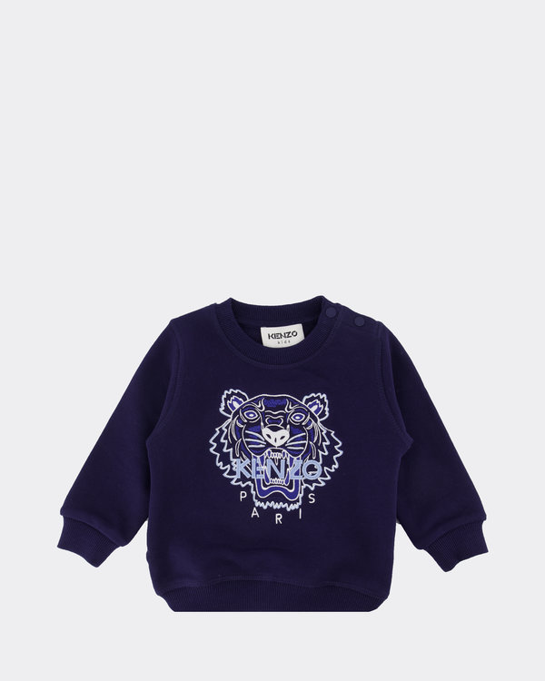 Tiger Sweater M.Blau