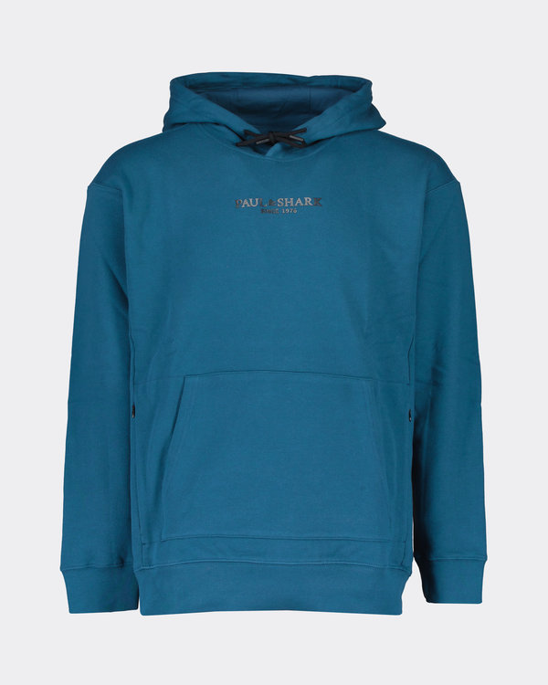 Men's Hooded Sweatshirt Blauw