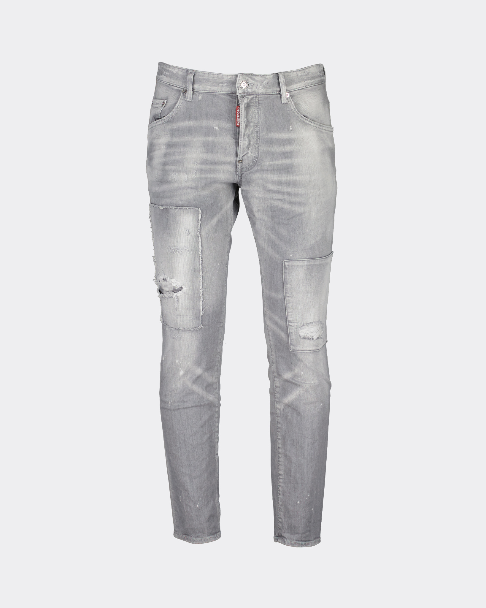 longontsteking entiteit reparatie Dsquared2 5 Pockets Skater Jeans Grijs - Beachim