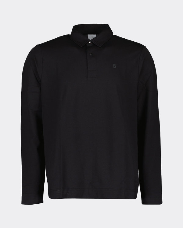 Timon Longsleeve Polo Black