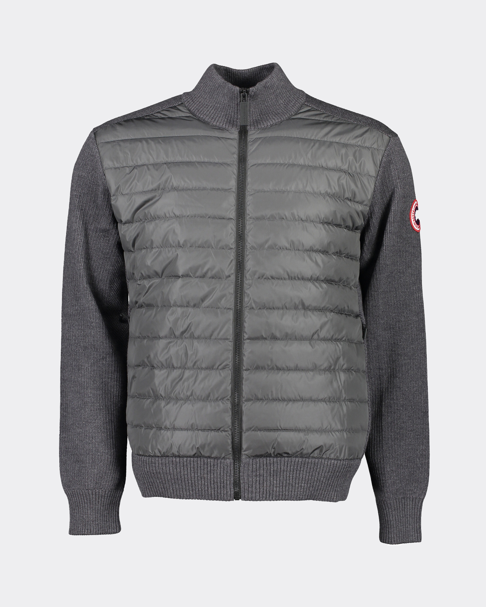 Canada Goose Hybridge Knit Jacket Grey