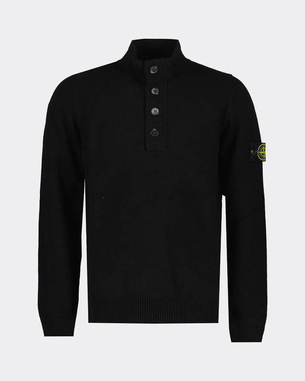 540A3 Half Zip Knit Black