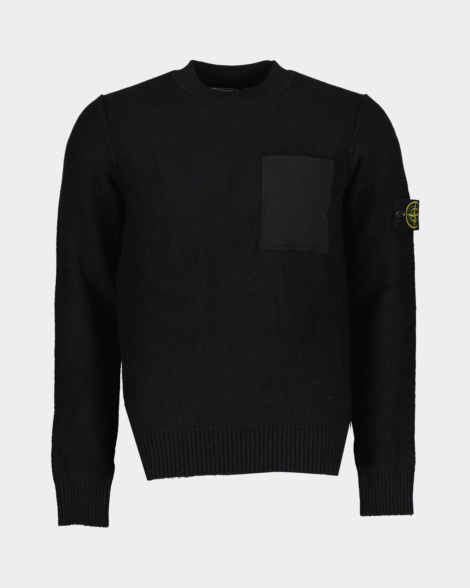 Stone Island 523D2 Knitwear Sweater Black