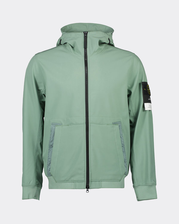 Q0122 Soft Shell e.dye Technology Jacket Groen