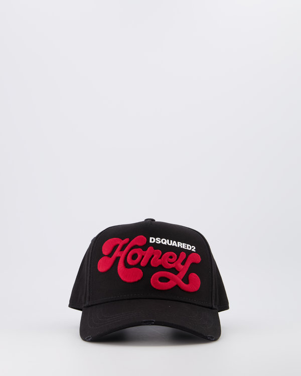 Honey Baseball Cap Black